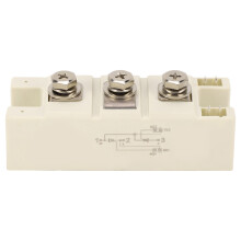 Power Module Bridge Rectifier High Power Diode Rectifier 200A 1600V Full Wave Rectification With Isolated Mounting Base Glass Passivation Technology