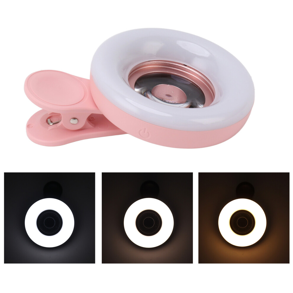15X Macro Lens With Clip & Ring 2800Â6500K For Phone - Light/Pink 5051369719039