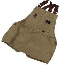 Multifunctional Camping Apron Vest - Adjustable, Reinforced Edges, Khaki