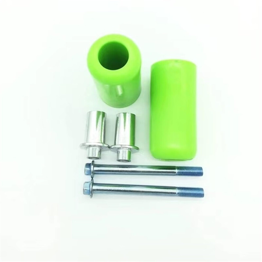 Universal Motorcycle Frame Slider Crash Protector Engine Guard For Impact Damage Reduction Green 9426802443783