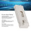 1800mAh 3.7V Grey Drone Lithium Battery for E88 E88PRO LsE525 4