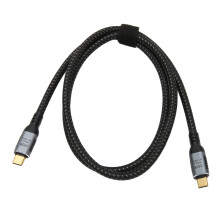 Câble de données Type C 40 Gbps 240W 8K 60Hz 180 cm Gris