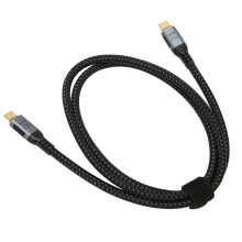 Cablu USB C la USB C, transfer de date de mare viteză, cablu monitor 20Gbps 4K, încărcare rapidă 100W, cip E Mark, compatibil cu Thunderbolt,