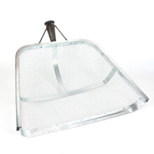 Stainless Steel Garden Sieve Shovel with Ergonomic Grip for Soil Sand and Grain Sifting