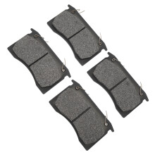 Set di 4 pastiglie freno a disco per caravan, roulotte, rimorchio, a basso rumore, resistente al calore