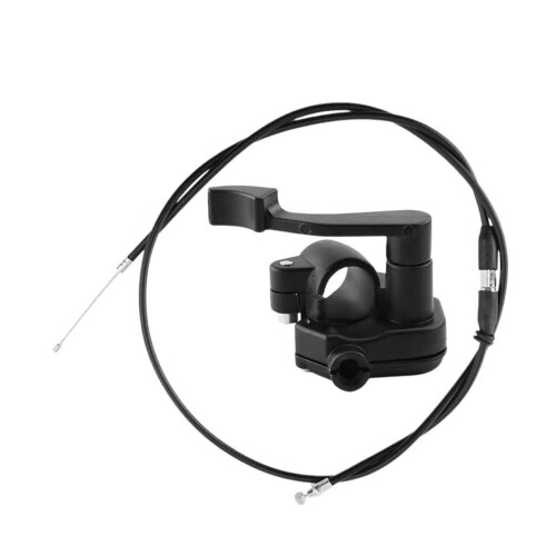 ATV Thumb Throttle Lever Replacement with 80cm Cable and Enhanced OffRoad Grip