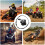 ATV Thumb Throttle Lever Replacement with 80cm Cable and Enhanced OffRoad Grip 3