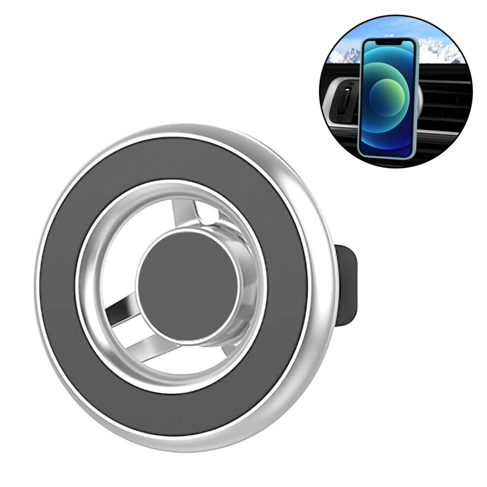Convenient Magnetic Car Mount, Universal Compatibility, Mini Size For Space Saving, 360 Rotation For Optimal View, Quick Installation, Road Safety 9437117348335