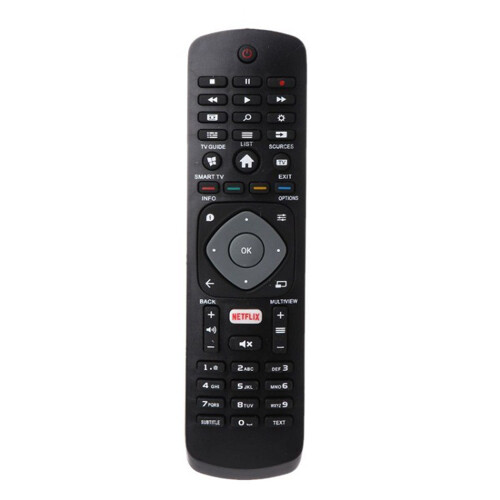 Philips Remote Control Replacement, Pre-programmed For Instant Use On Your LCD LED HD Smart TV, Soft Key Material Ensures Comfortable Handling
