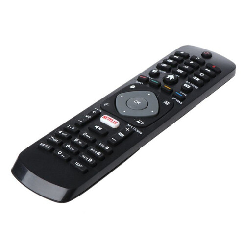 Philips Remote Control Replacement, Pre-programmed For Instant Use On Your LCD LED HD Smart TV, Soft Key Material Ensures Comfortable Handling 1