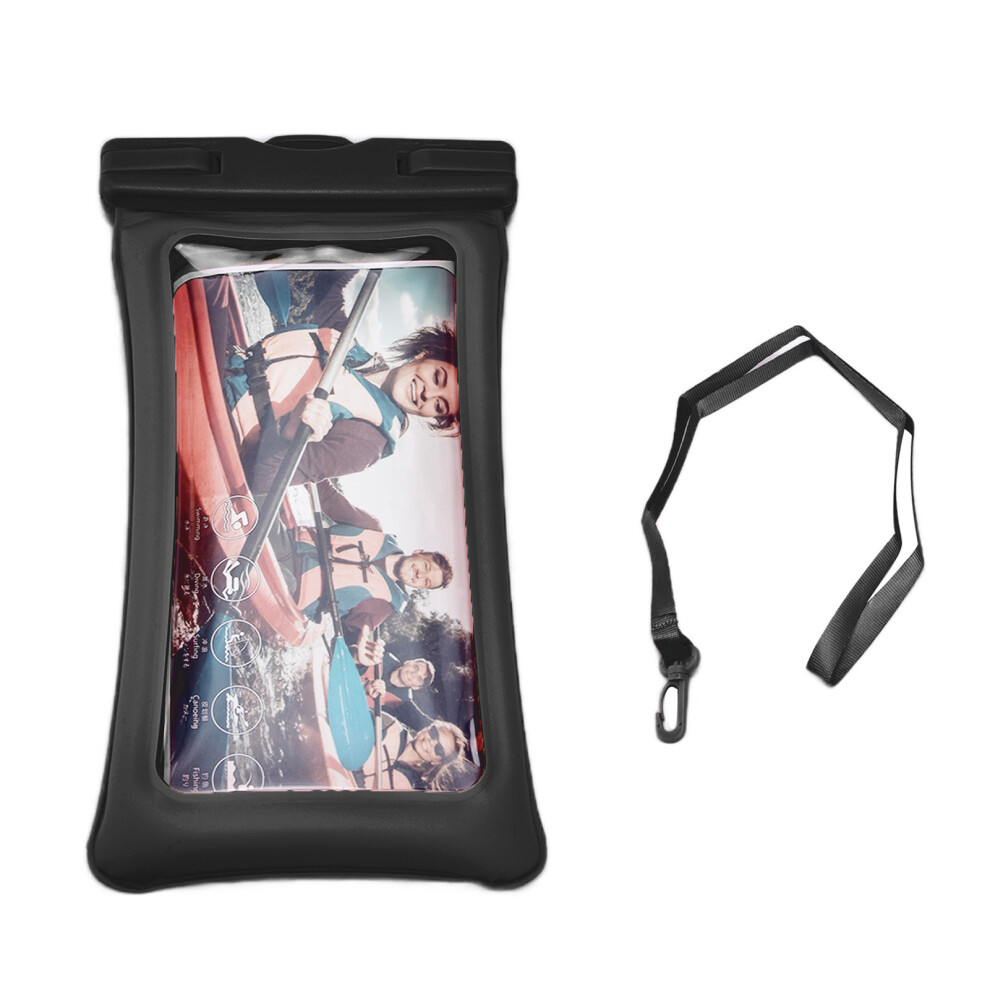 Aquatic Guardian: Waterproof Phone Pouch For Devices Below 7.2-Inch, Airbag Shock Absorption For Added Protection, Floating Universal Design For Buoya 9148971120332