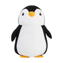 Adaptable Inflatable Neck Pillow, Breathable Polyester Fiber Material, Offers Adjustable Support For Travelers, Easily Converts Into A Charming Pengui