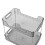 Living And Home 2-Tier Plastic Desktop Makeup Organiser, Grey 5