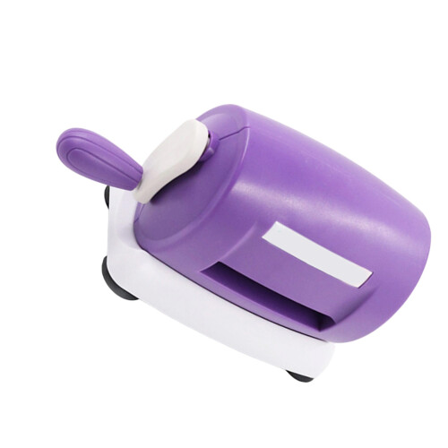 Professional Manual Die Cutting and Embossing Machine-Purple