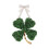 Patrick's Day Decoration Shamrock Wreath- four leafs clovers 1