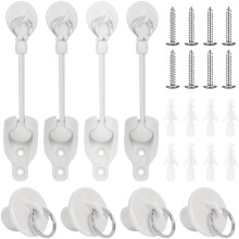 28 Pack Roller Shade Blind Connectors with Water Resistant Chain Cord Clutches for Patio and Balcony Use