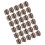 Ανθεκτική κλειδαριά καλωδίου με κουμπιά, κλιπ καλωδίου πολλαπλών χρήσεων από 8
