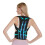 Posture Corrector Back Brace for Scoliosis, Support, Adjustable, Black 4