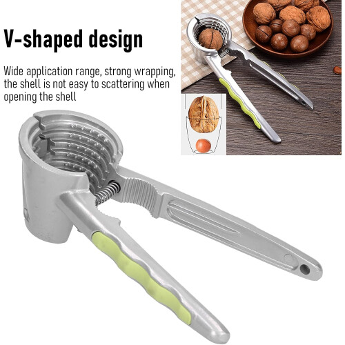 Pecan Nut Cracker HeavyDuty Walnut Plier Opener Kitchen Tool For All Nuts Pecans Hazelnuts 1