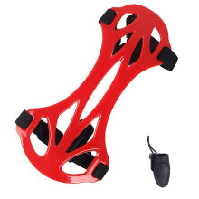 Outdoor Adjustable Carbon Fiber Nylon Protective Arm Guard Archery Armguard With Double Layer Leather Finger Sleeves