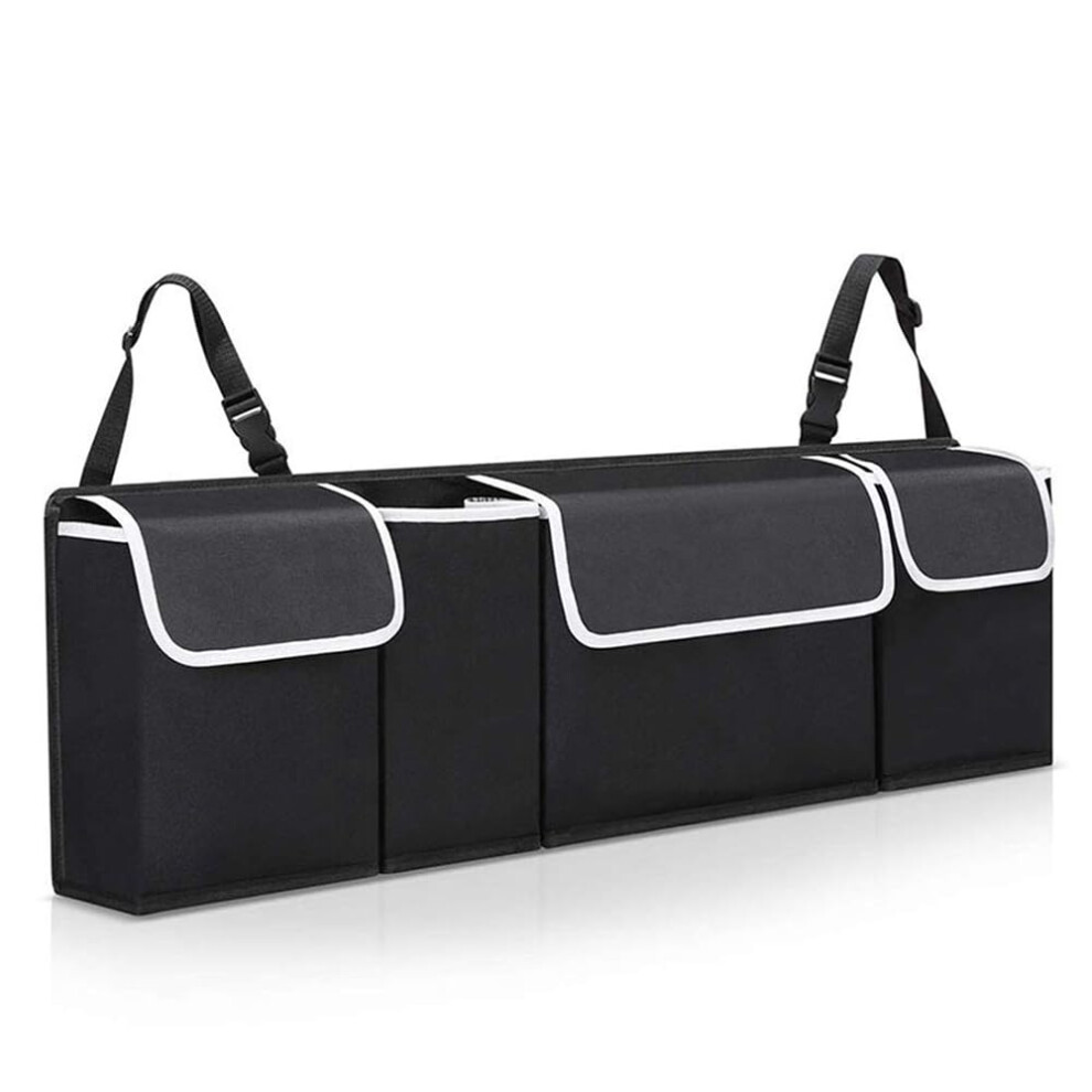 Car Boot Organiser For Toyota Landcruiser J15 20092024, Large Capacity Waterproof Trunk Storage 9189345220258