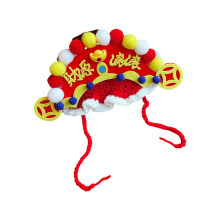 Adjustable Pet Hat Chinese New Years Festival Design-M 1