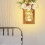 Hanging Mason Jar Wall Decor, Rustic Wall Decor with Timer Function and 8 Modes Setting, Remote Control LED String Lights for Farmhouse Kitchen Decora 4