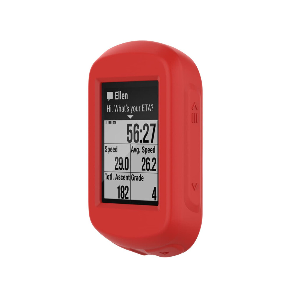 Garmin Edge 830 Silicone Case And Screen Protector Red 9189345221262