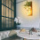 Hanging Mason Jar Wall Decor, Rustic Wall Decor with Timer Function and 8 Modes Setting, Remote Control LED String Lights for Farmhouse Kitchen Decora 3