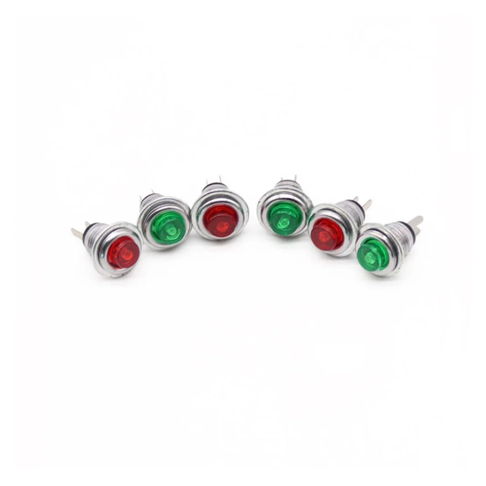 100Pcs Green Ds101 8Mm Momentary Push Button Switch Normally Open Quick Onoff Control 9189345221538