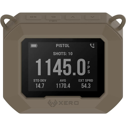 Garmin Xero C1 Pro Silicone Case Protective Cover Timer Brown 2