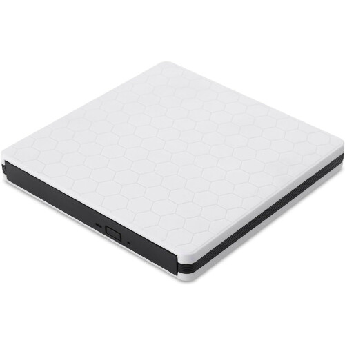External DVD Drive USB CD DVD Burner with TypeC Speed Reading for Laptop PC Mac 1