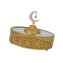 Multi Functional Iron Serving Tray for Holiday Parties-A