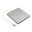 External DVD Drive USB CD/DVD Burner Speed Disc Burning for Laptop and Mac Silver 1