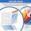 20 Strips 120 Pots Empty Paint Strips and 20 Pieces Paint Brushes,Paint Cup Clear Plastic Storage Containers,3Ml/0.17Oz 5