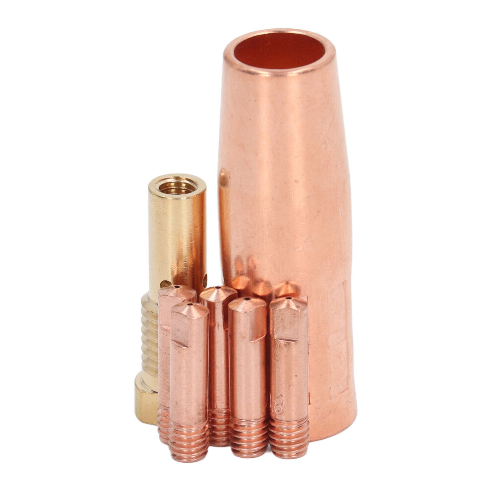 Mig Welding Gun Nozzle Brass Tip Kit 0.8Mm 0.031In For Fc90 80Gl 4621369734540