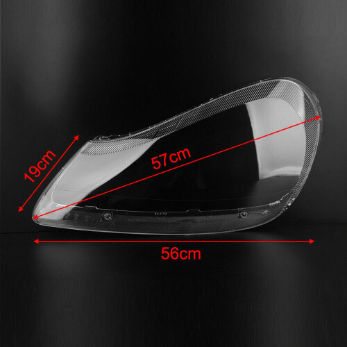 Car Clear Front Left Headlight Lens Cover Replacement Headlight  light lamp Cover For- Cayenne 2008-2010 2