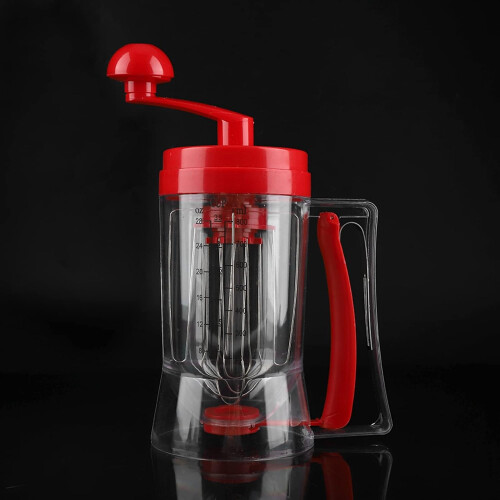Pancake Batter Dispenser with Measurement Scale, ABS Mixer for Precise and Mess Baking 1
