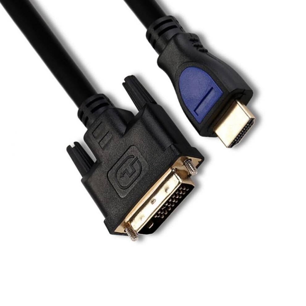 Digital Hdtv To Dvi 24+1 Male To Male Video Cable 1.5M For 1080P Displays On Monitors, Projectors, And Tvs 9189345222993