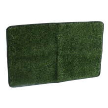 Waterproof Reusable Dog Toilet Tray with Artificial Grass, 46x71cm