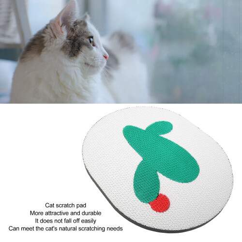 Multipurpose Cartoon Cactus Cat Scratch Board Corrugated Paper Durable Indoor 2