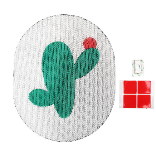 Multipurpose Cartoon Cactus Cat Scratch Board Corrugated Paper Durable Indoor 1