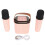 Mini Bluetooth Karaoke Machine Pink with 2 Wireless Mic & RGB Light 3