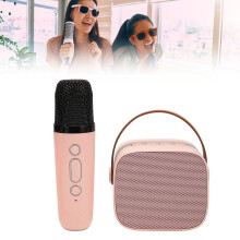 Tragbarer 200 Bluetooth Karaoke-Maschine mit kabellosem Mikrofon & langanhaltender Batterie