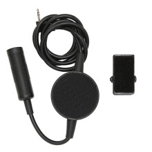 Hypercardioid Dynamic Headworn Microphone Tactical Headset Military PTT Waterproof Hands-Free Operation Pivot-Mounted Flexible Mic Boom Stable Comfort