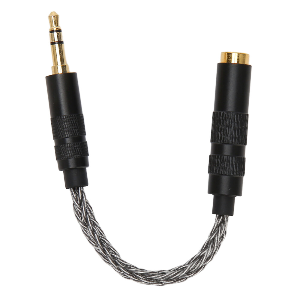Balanced Audio Converter Headphone Adapter 4.4Mm Female To 3.5Mm Male With High Stereo Audio And Flexible Durable Design For Lossless Sound 9482828085482