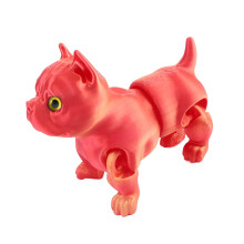3D-gedrucktes Hundespielzeug für Hunde,-Brillantes Rotgold
