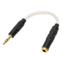 Tragbarer Audio-Adapter: 4.4mm Balanced Female auf 3.5mm Male Kabel