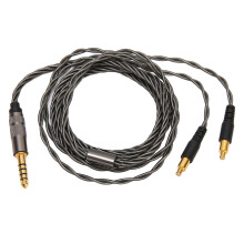 Frequency Transition HiFi Cable Tangle Free Upgrade Balanced Devices Detachable Plug Design Soft Braided Cable Compatibility Options Gold Plated Plug