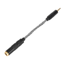 Balanceret lydadapterkabel 4,4 mm han til 2,5 mm hun Høj kvalitetslyd Forgyldte stik til hi-fi-afspillere Udsøgt håndværk Oxidation R